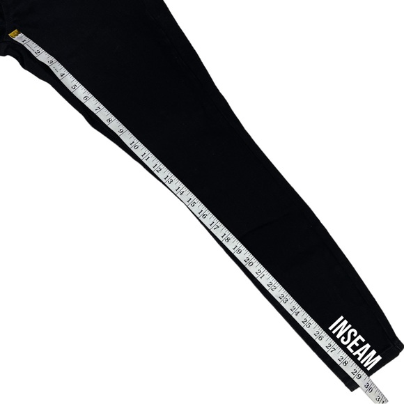 Universal Thread WOMENS Sz 2 (26R) High-Rise Slim Leg Pull On Black Jeggings - Picture 12 of 14